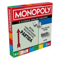 Jogo De Tabuleiro Monopoly Clássico Hasbro Jogo De Tabuleiro Monopoly Clássico Hasbro