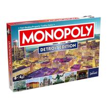 Jogo de tabuleiro Monopoly Detroit MI Edition 2-6 jogadores Jogo de tabuleiro Monopoly Detroit MI Edition 2-6 jogadores