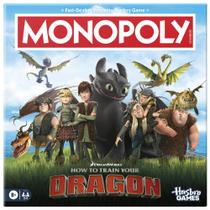 Jogo de tabuleiro Monopoly DreamWorks How to Train Your Dragon