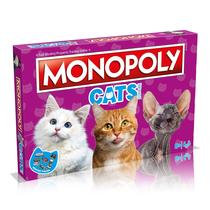 Jogo de Tabuleiro Monopoly Gatos Edição em Inglês, Jogue com Seus Felinos Favoritos com Peças Personalizadas e Negocie para o Sucesso, Jogo de Tabuleiro Divertido para Famílias a partir de 8 anos Jogo de Tabuleiro Monopoly Gatos Edição em Inglês, Jogue com Seus Felinos Favoritos com Peças Personalizadas e Negocie para o Sucesso, Jogo de Tabuleiro Divertido para Famílias a partir de 8 anos