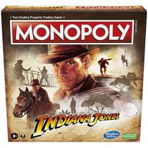 Jogo de Tabuleiro Monopoly Indiana Jones - Edição Hasbro Gaming