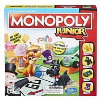 Jogo de tabuleiro Monopoly Junior Hasbro Gaming Ages 5+ Amazon Excl.