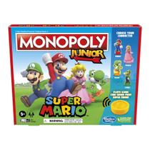 Jogo de Tabuleiro Monopoly Junior Super Mario Kids 5+ Years