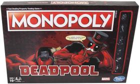 Jogo de Tabuleiro Monopoly Marvel Deadpool Edition Hasbro Jogo de Tabuleiro Monopoly Marvel Deadpool Edition Hasbro