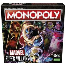 Jogo de Tabuleiro Monopoly Marvel Super Villains Edition