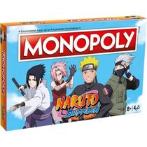 Jogo De Tabuleiro Monopoly Naruto Shippuden Hasbro Wm00167 2 6 Jogadores