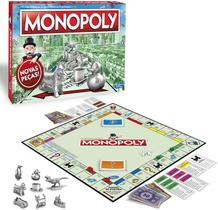 Jogo De Tabuleiro Monopoly Original Peças Metal - Hasbro