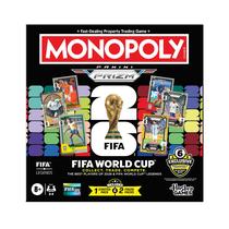 Jogo de tabuleiro Monopoly Panini Prizm Copa do Mundo FIFA 2026