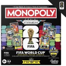 Jogo De Tabuleiro Monopoly Panini Prizm FIFA Copa do Mundo 2026 Hasbro G2633