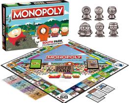 Jogo de Tabuleiro Monopoly South Park Comedy Central 2-6 jogadores