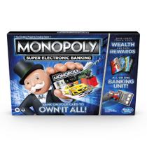 Jogo de Tabuleiro Monopoly Super Electronic Banking - Hasbro Gaming