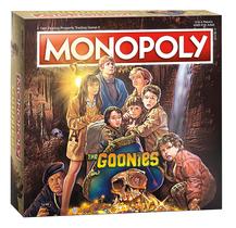 Jogo de tabuleiro Monopoly The Goonies baseado no filme de aventura dos anos 80