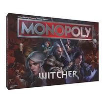 Jogo de tabuleiro Monopoly The Witcher oficialmente licenciado