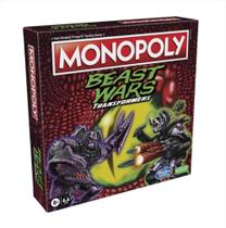 Jogo de Tabuleiro Monopoly Transformers Beast Wars Edition Jogo de Tabuleiro Monopoly Transformers Beast Wars Edition