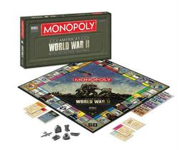 Jogo de tabuleiro Monopoly World War II Estamos todos juntos nisso Jogo de tabuleiro Monopoly World War II Estamos todos juntos nisso