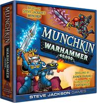 Jogo de tabuleiro Munchkin Warhammer 40.000 para 3-6 jogadores com mais de 10 anos