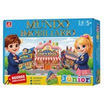 Jogo de Tabuleiro Mundo Imobiliario Junior Jogo de Tabuleiro Mundo Imobiliario Junior