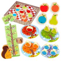 Jogo de tabuleiro Nene Toys Orchard Squirrel Challenge 2-4 anos