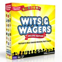 Jogo de Tabuleiro North Star Games Wits & Wagers Deluxe para mais de 4 jogadores Jogo de Tabuleiro North Star Games Wits & Wagers Deluxe para mais de 4 jogadores