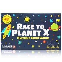 Jogo de tabuleiro Number Bond Race to Planet X Math K-3rd Grade