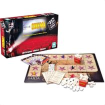 Jogo de Tabuleiro O Melhor Do Cinema 800 Perguntas 50 Sinopses e 50 Mímicas +10 Anos Jogo de Tabuleiro O Melhor Do Cinema 800 Perguntas 50 Sinopses e 50 Mímicas +10 Anos