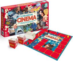 Jogo De Tabuleiro O Melhor Do Cinema 800 Perguntas Mimicas e Sinopses De Filme Jogo Didático Pop