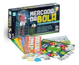Jogo De Tabuleiro O Mercado Da Bola Brinquedo Clássico Football Manager +8 Anos - NIG