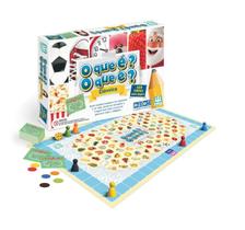 Jogo De Tabuleiro O Que É O Que É - Nig Brinquedos Jogo De Tabuleiro O Que É O Que É - Nig Brinquedos