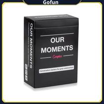 Jogo de tabuleiro Our Moments Couple 100 Conversation Starters
