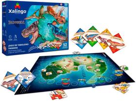 Jogo de Tabuleiro Pangéia 55 peças 4 Jogadores Dinossauro Xalingo