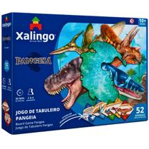 Jogo de Tabuleiro Pangéia 55 peças Jurássico Dinossauro