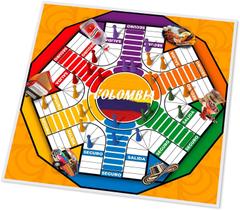 Jogo de tabuleiro PAP Products PARQUES COLOMBIANO para 2-6 jogadores