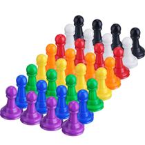 Jogo de tabuleiro Pawns Shappy Multicolor Plastic 2,5 cm 32 peças