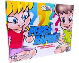 Jogo de tabuleiro - pensa rápido exercite seu conhecimento Jogo de tabuleiro - pensa rápido exercite seu conhecimento