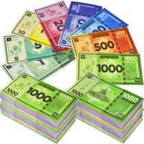 Jogo de tabuleiro Play Money Queensell Monopoly 480 unidades e 60 notas
