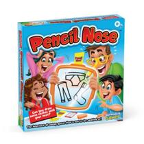 Jogo de Tabuleiro PlayMonster Pencil Nose Jogo de Desenho com o Nariz para Idades 8+ Jogo de Tabuleiro PlayMonster Pencil Nose Jogo de Desenho com o Nariz para Idades 8+