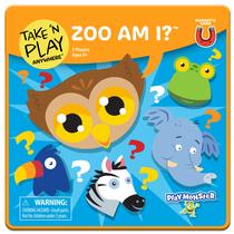 Jogo de tabuleiro PlayMonster Take N Play Anywhere Zoo Am I 6+