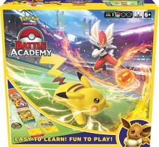 Jogo de tabuleiro Pokémon Battle Academy com 3 decks e acessórios Jogo de tabuleiro Pokémon Battle Academy com 3 decks e acessórios