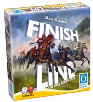 Jogo de Tabuleiro Queen Games Finish Line Ação com Dados Jogo de Tabuleiro Queen Games Finish Line Ação com Dados