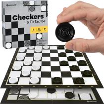 Jogo de tabuleiro Queensell Checkers com 30 peças para crianças e adultos Jogo de tabuleiro Queensell Checkers com 30 peças para crianças e adultos