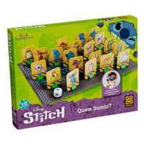 Jogo de Tabuleiro Quem Sumiu Stitch Grow - 04615 Jogo de Tabuleiro Quem Sumiu Stitch Grow - 04615