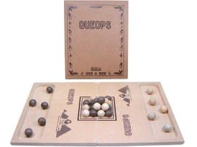 Jogo de Tabuleiro Queops em Madeira - Oficina de Criação Mitra