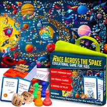 Jogo de Tabuleiro QUOKKA Space Race para crianças 8-12 - 130 cartas