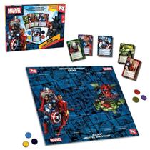 Jogo De Tabuleiro Rank Marvel Universe Estratégia Elka