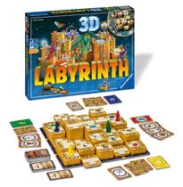 Jogo de tabuleiro Ravensburger 3D Labyrinth Family com repetição exclusiva Jogo de tabuleiro Ravensburger 3D Labyrinth Family com repetição exclusiva