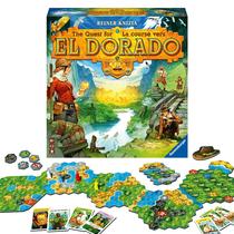 Jogo de tabuleiro Ravensburger The Quest for El Dorado para crianças e adultos Jogo de tabuleiro Ravensburger The Quest for El Dorado para crianças e adultos