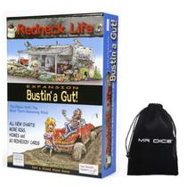 Jogo de Tabuleiro Redneck Life Expansion Bustin' A Gut! com Mr Dice Bag Jogo de Tabuleiro Redneck Life Expansion Bustin' A Gut! com Mr Dice Bag