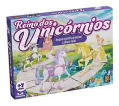Jogo de Tabuleiro Reino Dos Unicórnios - Grow Jogo de Tabuleiro Reino Dos Unicórnios - Grow