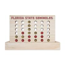 Jogo de tabuleiro Rico Industries NCAA Florida State Seminoles 4 em uma linha