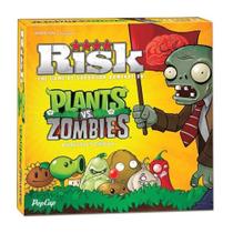 Jogo de tabuleiro Risk Plants Vs. Zombies USAPOLY com 2 exércitos
